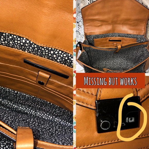 Le Effler Randall Leather Shoulder Bag - Picture 7 of 7